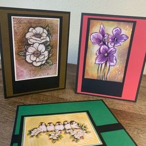 ✨ Handmade “greeting” cards